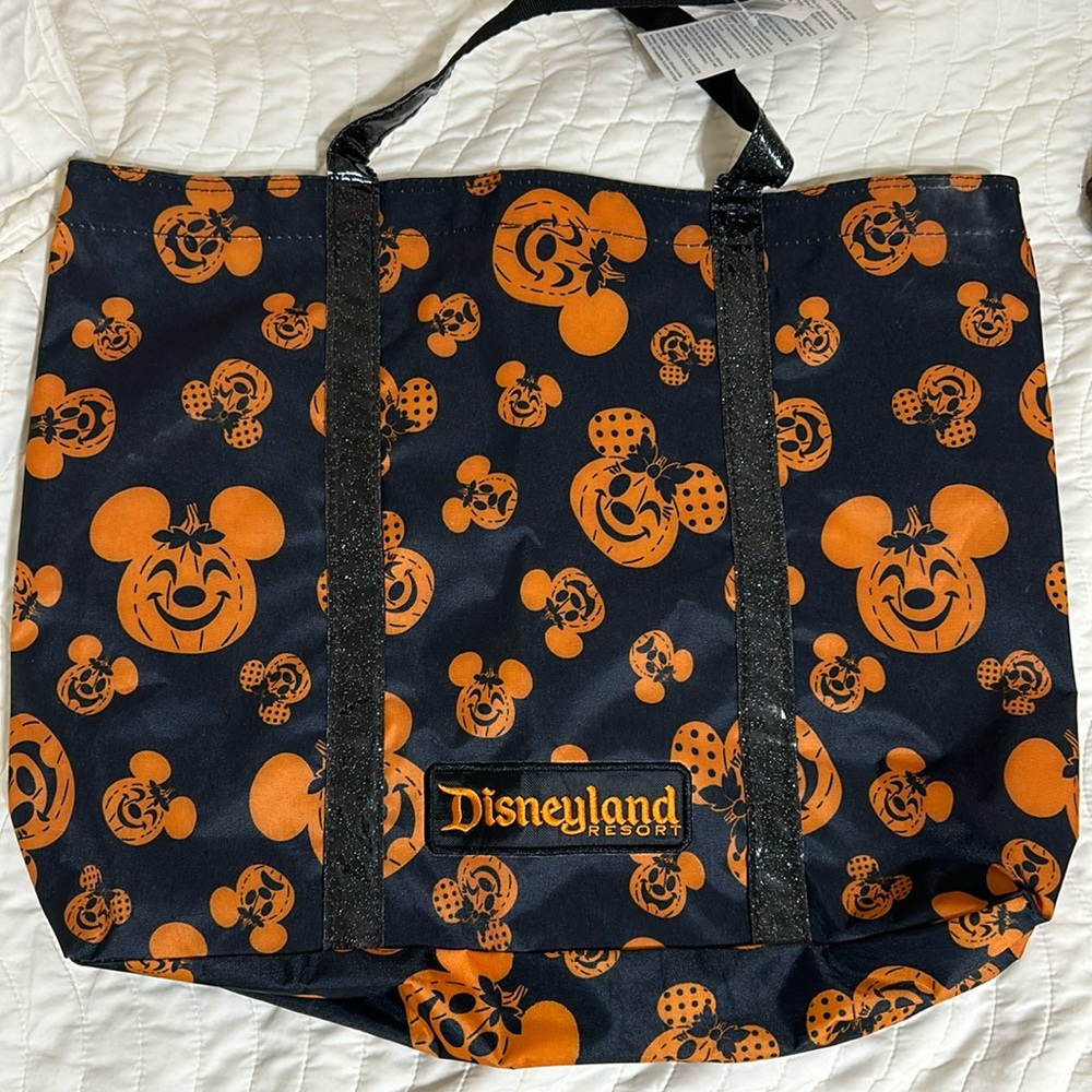 Disneyland Halloween tote bag
